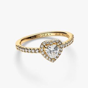 Pandora Gold Heart Ring